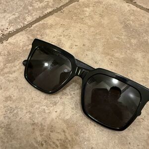 Carin Mandy C1 Polarized Black Square Sunglasses